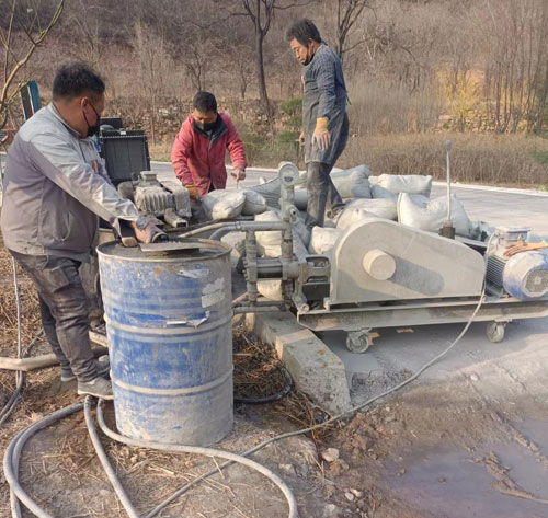 周口路面下沉注浆